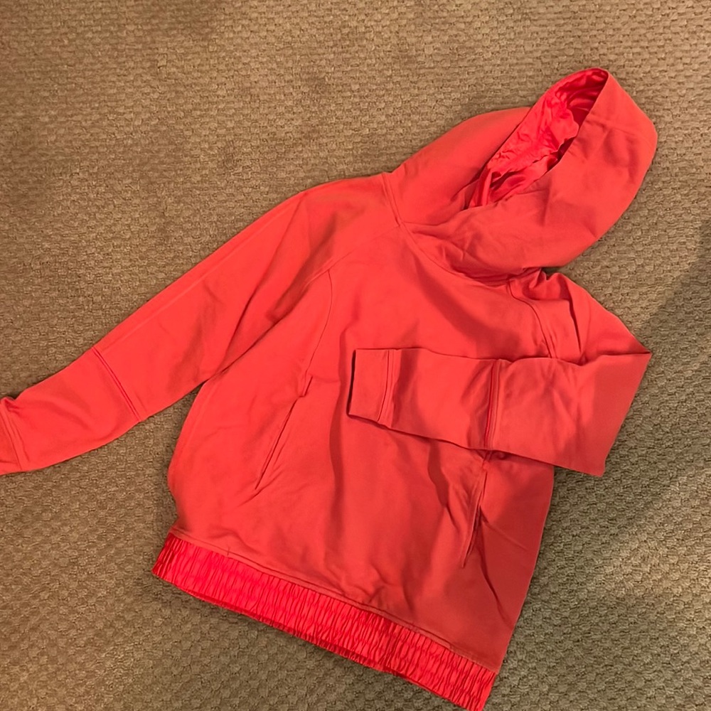 Orange Lululemon Hoodie